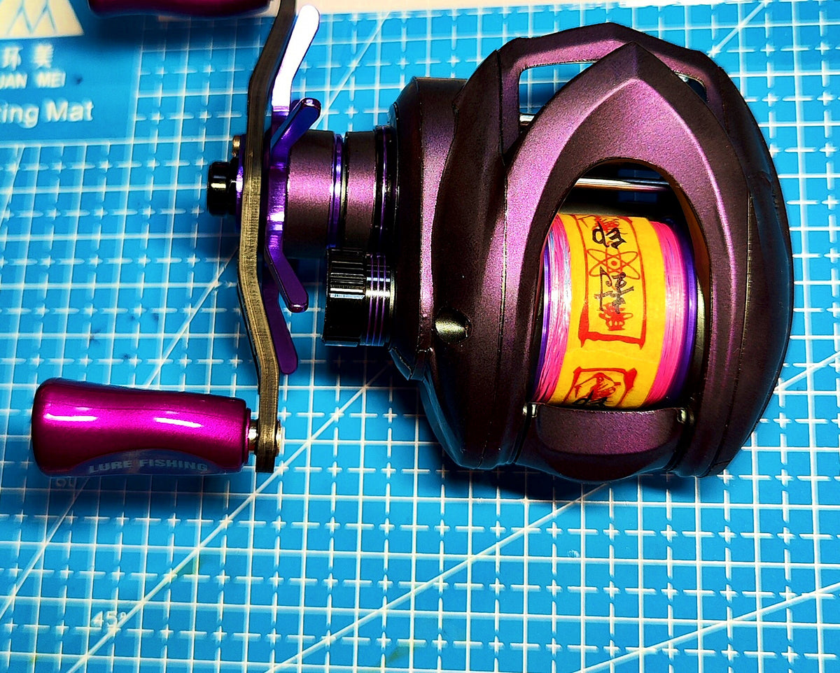Baitcasting Reel Protective Film Sticker Kit, Pre-Cut – product photo