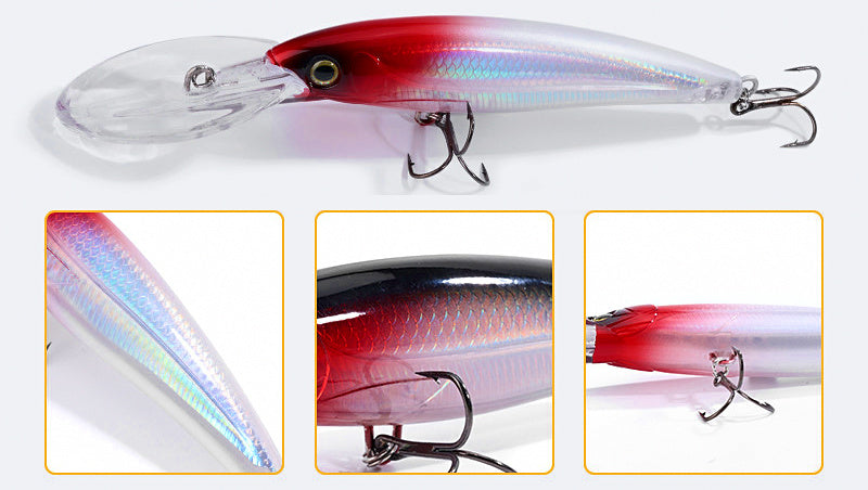 Deep Diving Trolling Minnow, 48–70 g (1.7–2.5 oz) – product photo