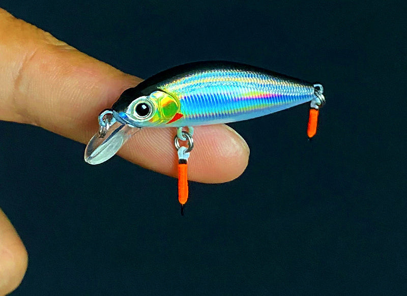 Micro Sinking Minnow Lure, 3.3 g (0.12 oz), Slow Sink – product photo