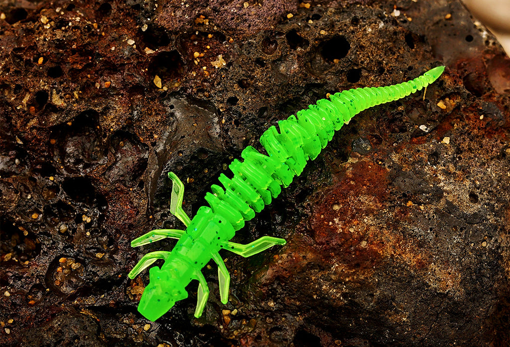 Floating Needle-Tail Soft Worm, 6.8 cm (2.7 in), 12 pcs – product photo