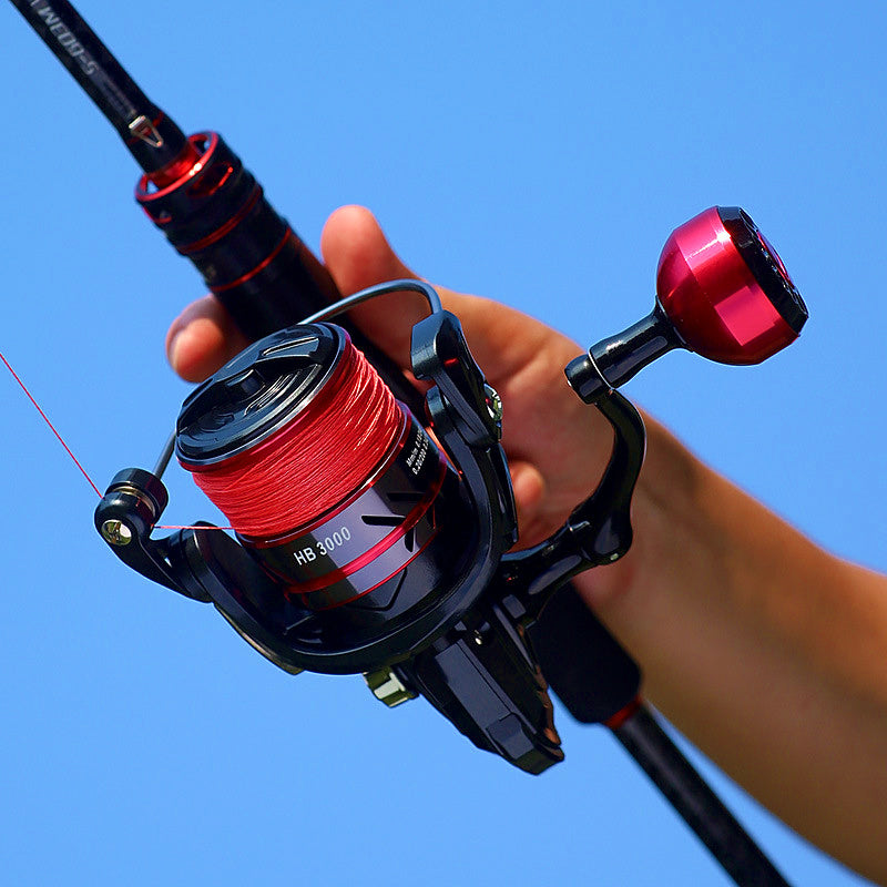 All-Metal Spinning Reel, Sizes 500-7000, EVA or Metal Knob – product photo