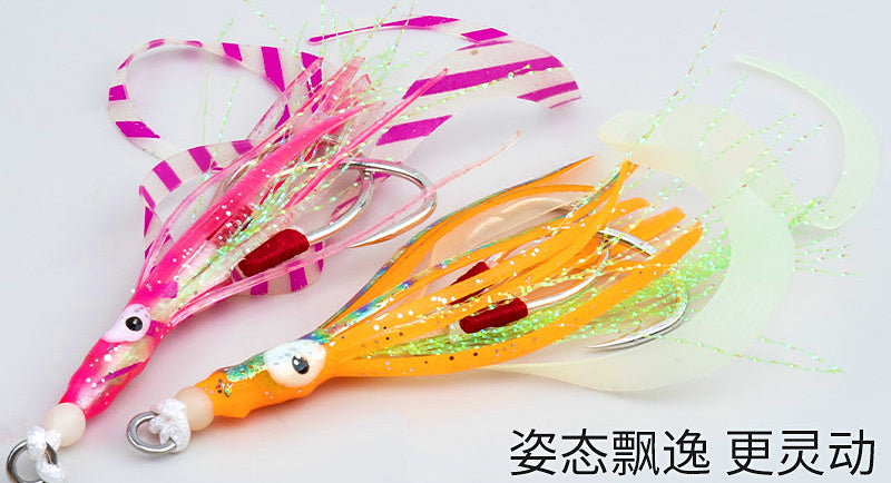 Glow Squid Assist Hooks for Slow Pitch Jigs, Size 2/0 – product photo