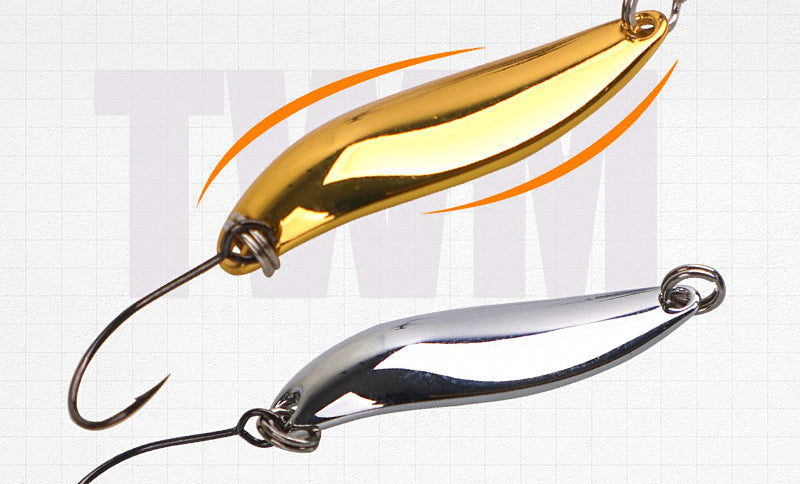 Brass Willow Leaf Spoon Lure, 2.5-3.5 g (0.09-0.12 oz) – product photo