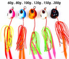 Saltwater Metal Jig, 60–200 g (2.1–7.1 oz), 5 Colors – product photo