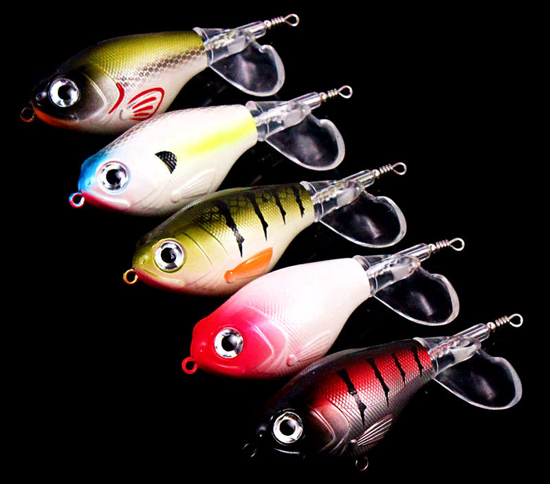 Floating Propeller Topwater Pencil Lure, 10 g & 14 g – product photo