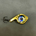 LED Light-Up Fish-Shaped Lure with Hook, Gold or Silver – product photo