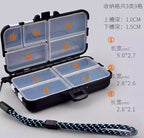 Plastic Lure Tackle Box, 9 or 12 Compartments – product photo