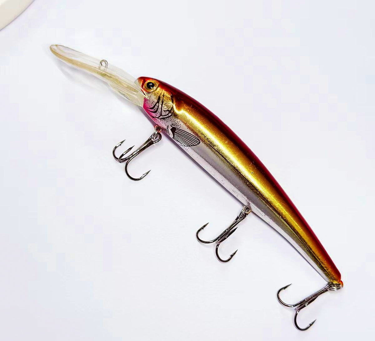 Floating Minnow Hard Bait, 11.6 & 15.5 cm (4.6 & 6.1 in) – product photo
