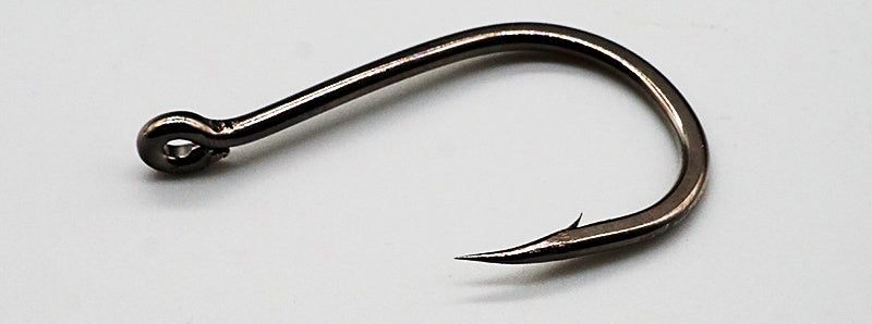 Iseni Tube Hooks, Barbed Single Hook, Sizes 10–22 – product photo