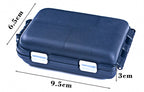 10-Compartment Small Tackle Box, 9.5 x 6.5 x 3 cm (3.7 in) – product photo