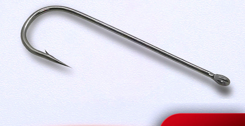 Long Shank Barbed Hooks, Bulk Pack, Size 16 to 6/0 – product photo