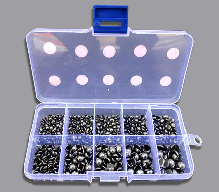 Split Shot Sinker Box Set, Pinch-On Weights – product photo