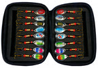 16-Piece Spinner & Spoon Lure Kit with Carry Bag – product photo