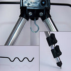 Telescoping Aluminum Tripod Rod Holder, Shore & Raft Fishing – product photo