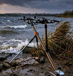 Aluminum Telescoping Multi-Rod Stand, 1.5–2.4 m (4.9–7.9 ft) – product photo