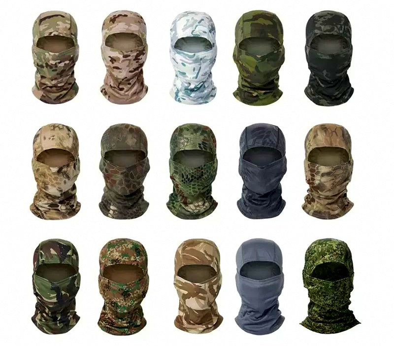 Sun Protection Neck Gaiter Face Mask, Polyester, One Size – product photo