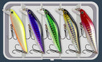 Sinking Minnow Hard Bait Set, 3–24 g (0.11–0.85 oz) – product photo