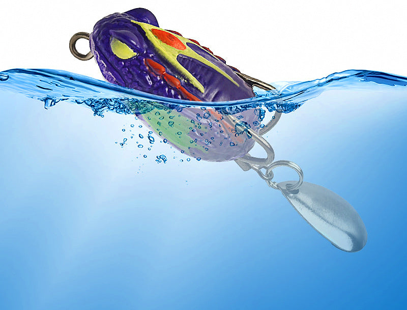 Floating Frog Lure with Double Hooks, Thai Style – product photo