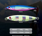 Glow Slow Pitch Jig, 160 & 200 g (5.6 & 7.1 oz) – product photo