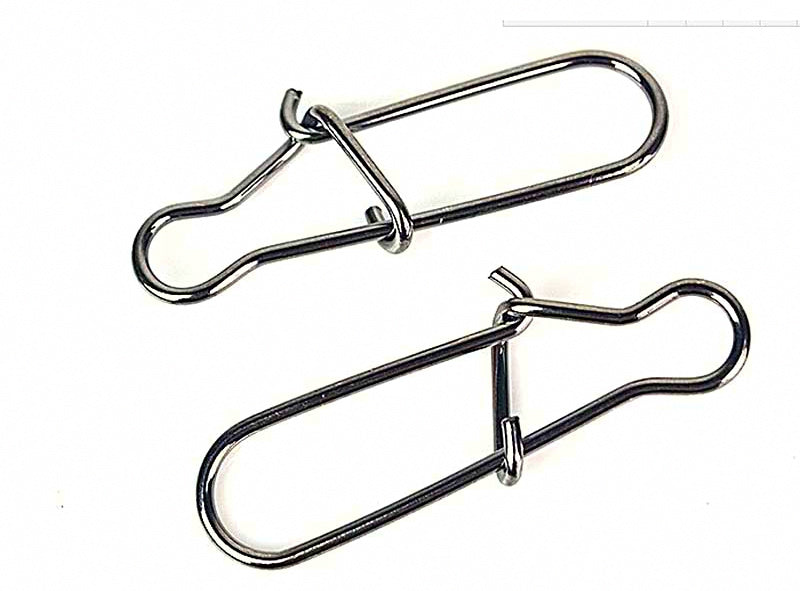 Black Nickel Gourd Snap Connector, Stainless Steel, 8 Sizes – product photo