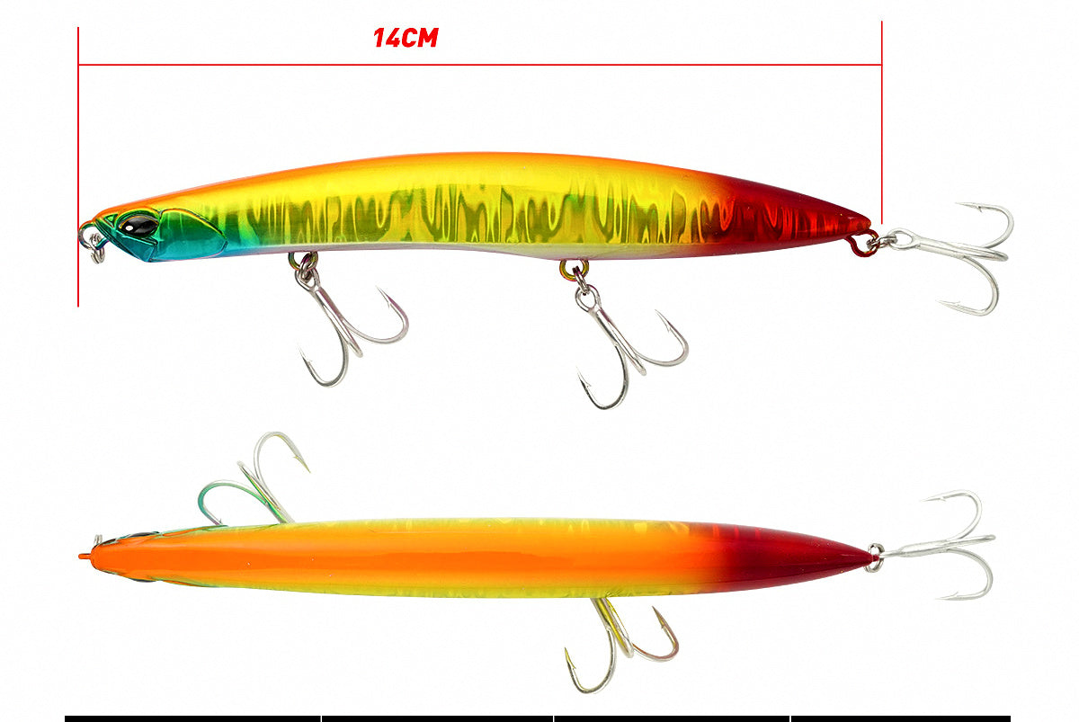 Sinking Pencil Lure, 14 cm (5.5 in), 41 g (1.4 oz) – product photo