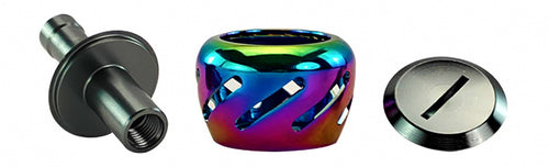 Aluminum Reel Handle Knob, Multicolor, 30/35/38 mm – product photo