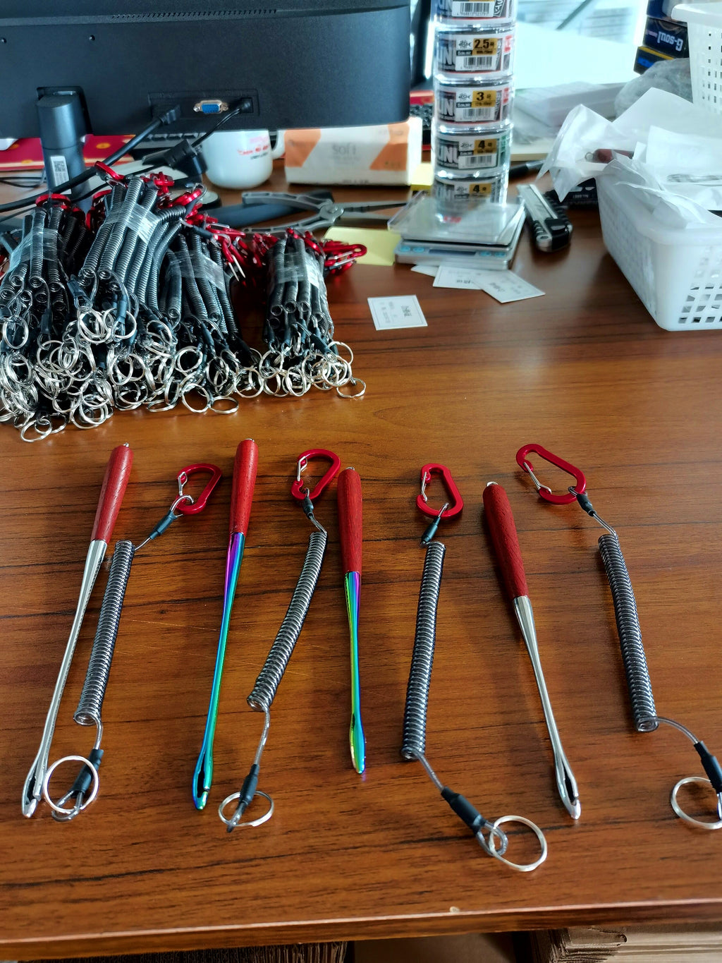 Fish Hook Remover Dehooker, 304 Stainless Steel, with Lanyard – product photo