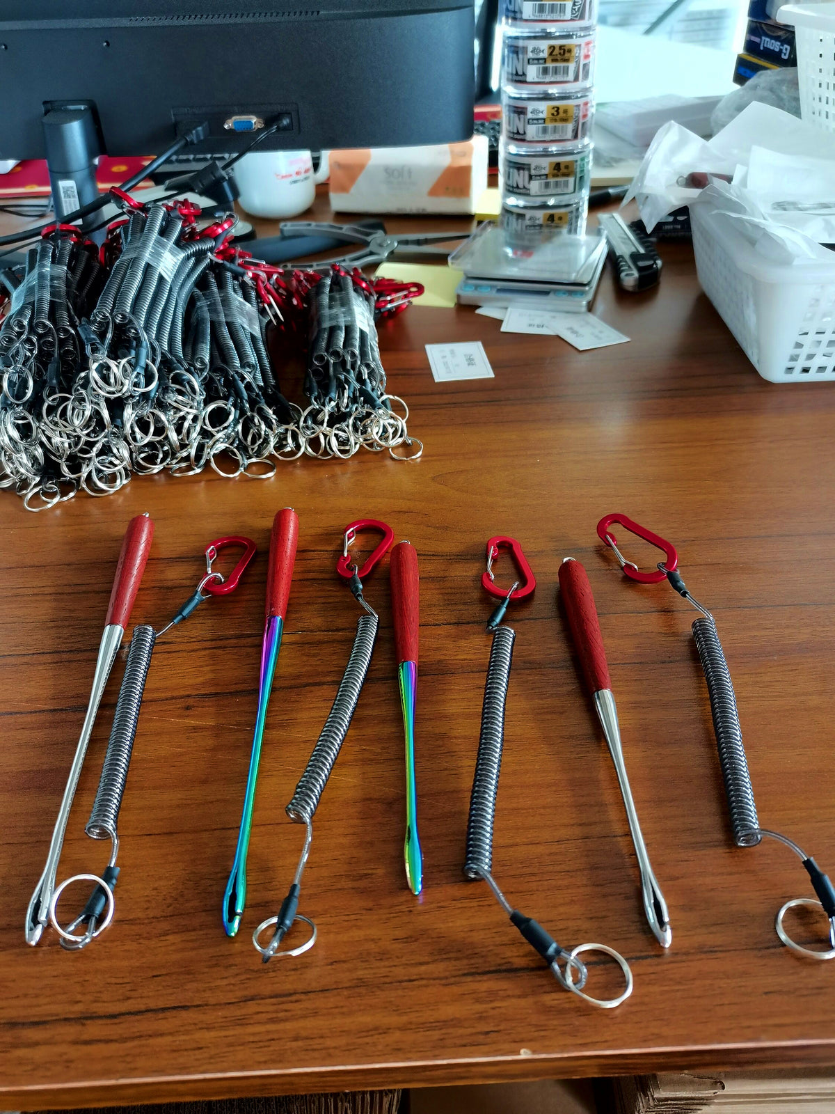 Fish Hook Remover Dehooker, 304 Stainless Steel, with Lanyard – product photo