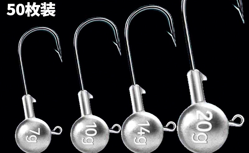 Lead Jig Head Hooks, 3.5–20 g (0.12–0.71 oz) – product photo