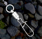 304 Stainless Ball Bearing Swivel, Snap or Figure-8 Ring – product photo