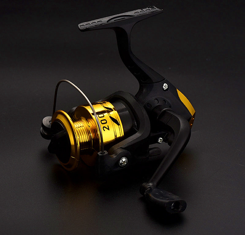 Size 200 Spinning Reel, Spooled Without Line, 6 Colors – product photo