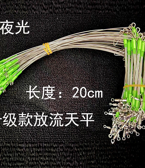 Luminous Balance Single-Hook Rig for Mackerel, Stainless Steel – product photo