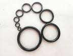 Black Ceramic Rod Guide Ring, Replacement Sizes 3#–50# – product photo