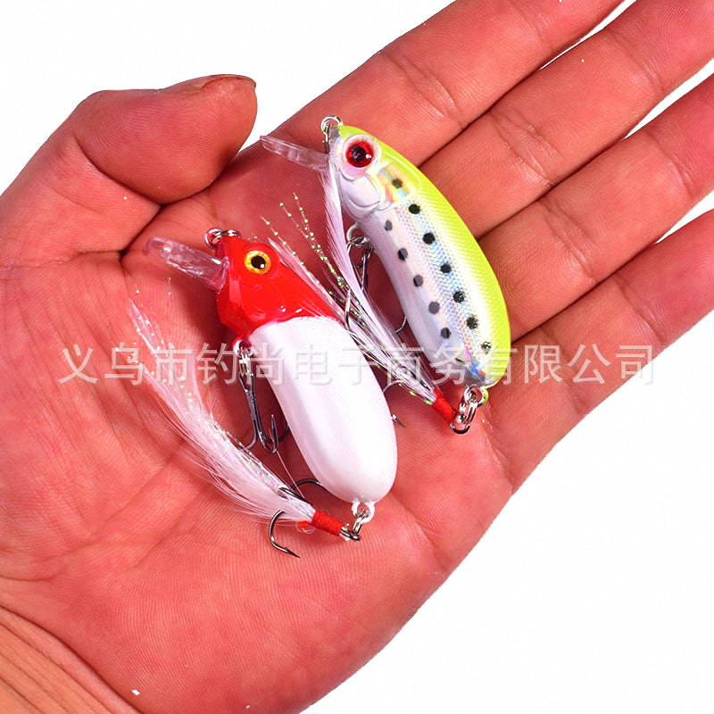 Sinking Minnow Hard Bait, 6 cm (2.4 in), 10 g (0.35 oz) – product photo