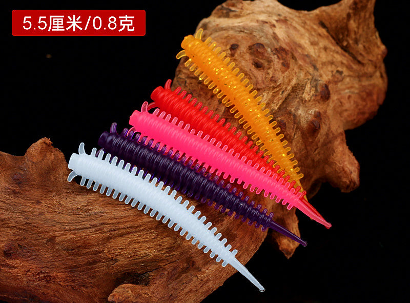 Bionic Sandworm Soft Bait, Large & Small, 5 Colors – product photo