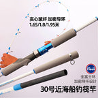 Solid Fiberglass Boat Rod, 2-Piece, 1.65–1.95 m (5.4–6.4 ft) – product photo
