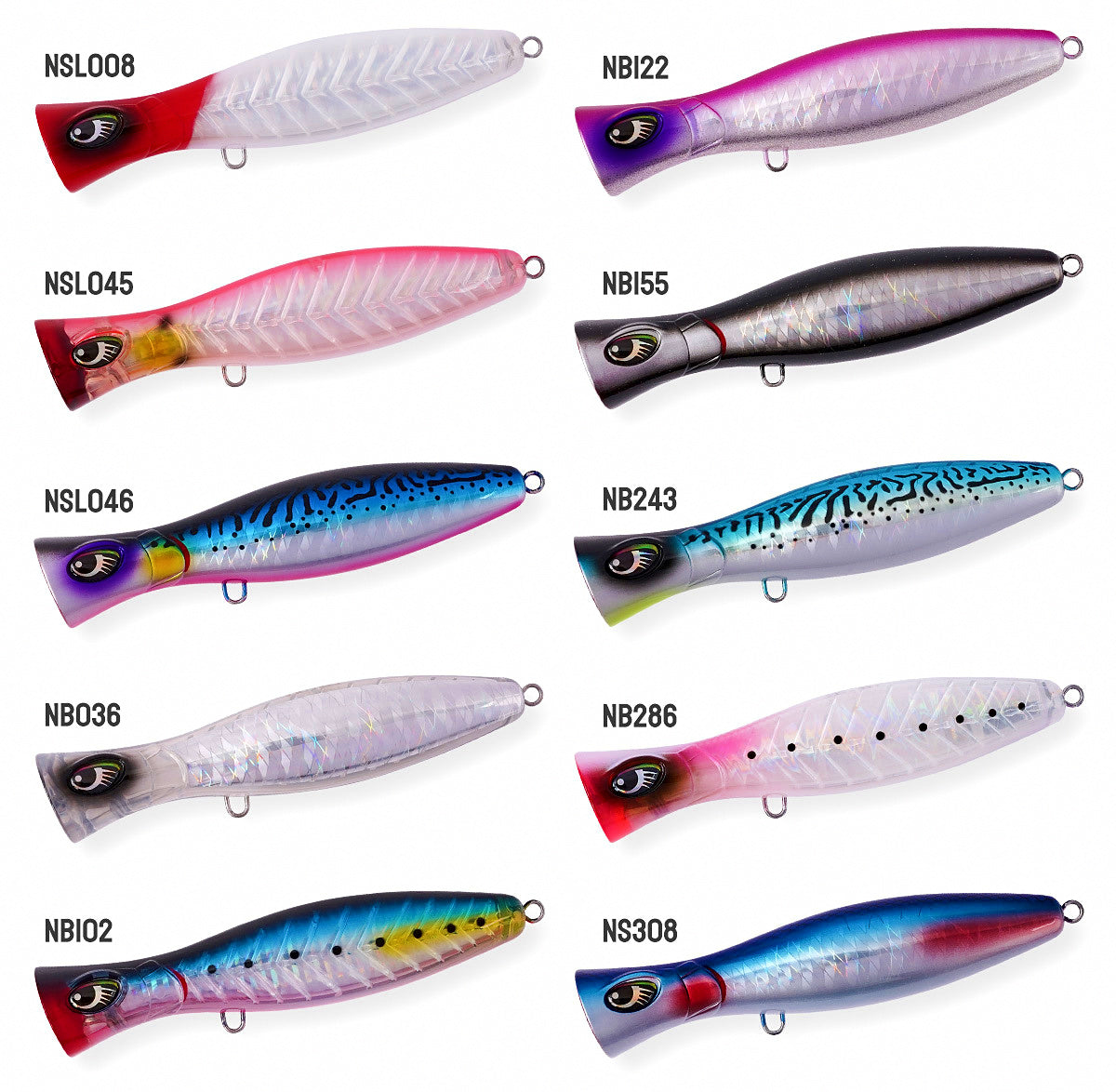 Through-Wire Popper for GT & Tuna, 57–105 g (2–3.7 oz) – product photo