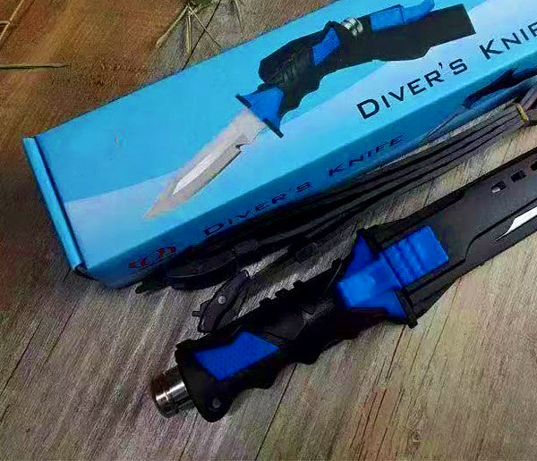 Stainless Steel Dive Knife, 9.9 cm (3.9 in) Straight Blade – product photo