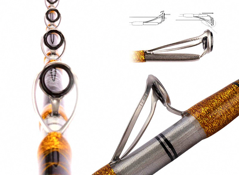 Solid Fiberglass Boat Rod, Heavy, 2-Pc, 1.8–2.4 m (5.9–7.9 ft) – product photo