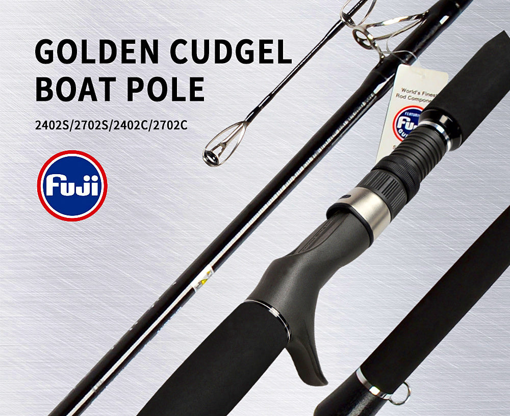 Slow Pitch Jigging Rod, 2-Piece Boat Rod, 2.4–2.7 m (7'10"–8'10") – product photo