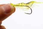 Soft Shrimp Lure with Hook, 4 cm (1.6 in), Glow & Color Packs – product photo