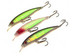 Floating Minnow Lure with Rattle, Holographic Foil – product photo