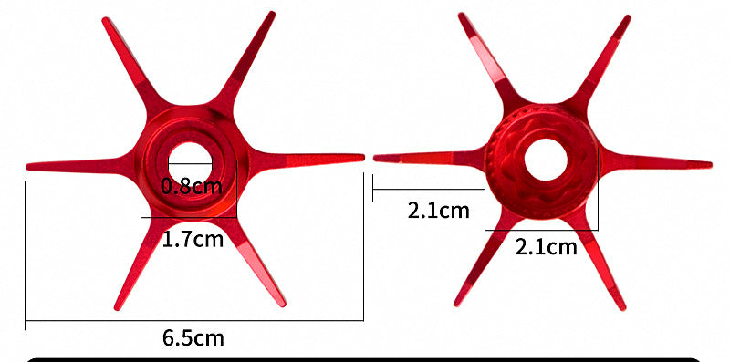 Star Drag Replacement for Baitcasting Reels, Glossy Finish – product photo