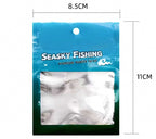 Blue Resealable Lure Storage Bag, 8.5 x 11 cm (3.3 x 4.3 in) – product photo