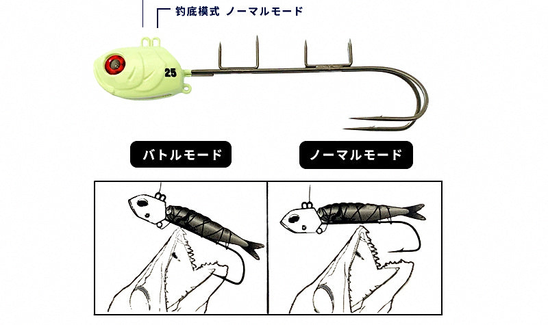 Cutlassfish Tenya Jig Hook, 40–300 g (1.4–10.6 oz) – product photo