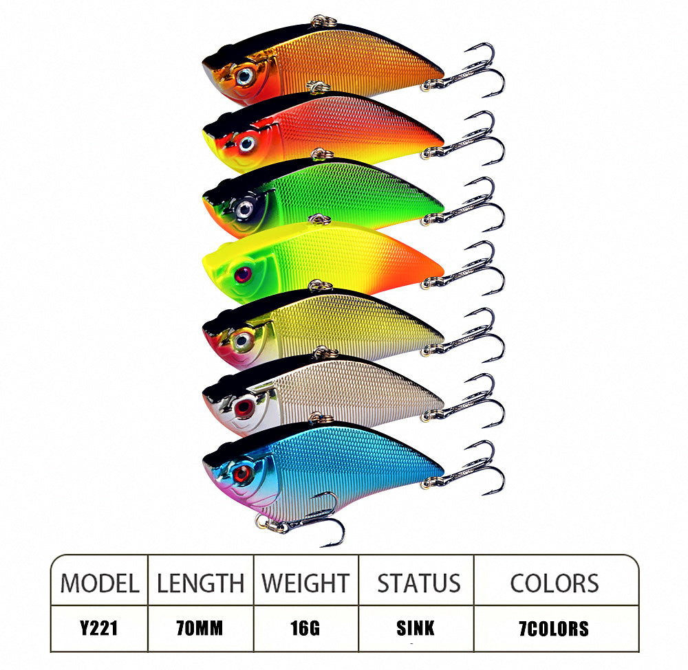 VIB Sinking Lure, 7 cm, 16 g (0.56 oz), ABS – product photo