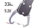 Aluminum Fish Gripper with Built-In Scale and Lanyard – product photo