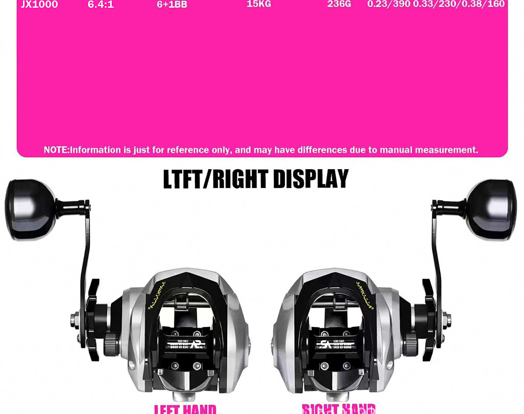 Wide Body Large Baitcasting Reel for Saltwater Boat Fishing – product photo