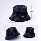 Women's Wide Brim Bucket Hat, Polyester, Adjustable, Foldable – product photo