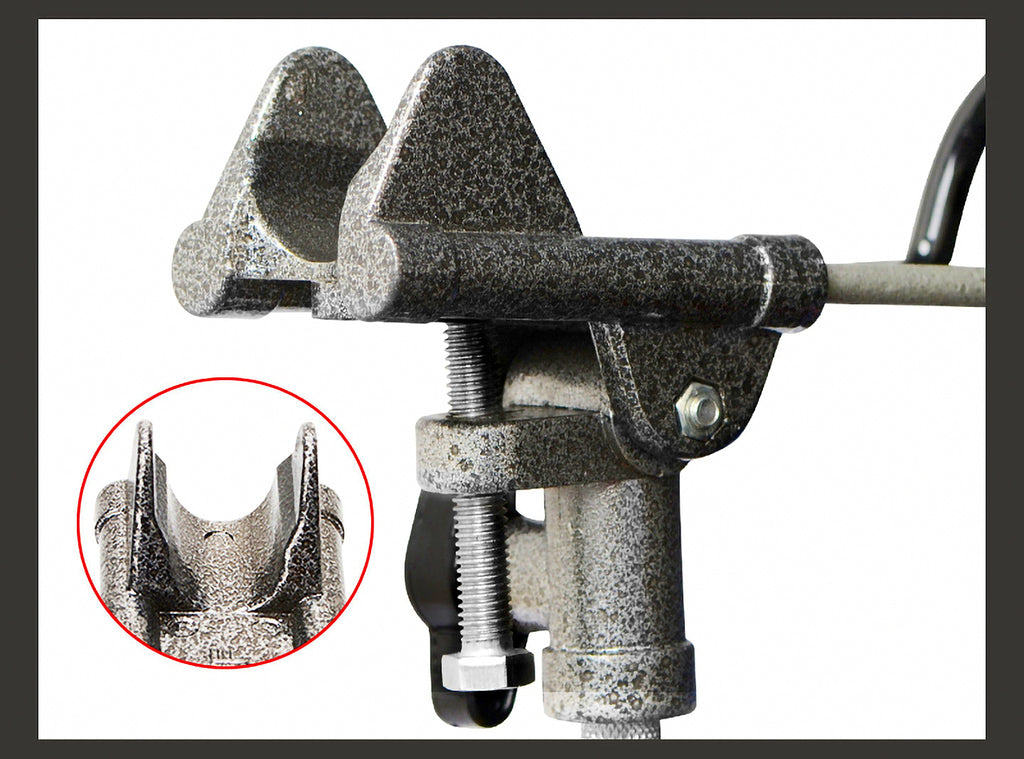 Ground Spike Rod Holder, Universal Swivel Rod Stand – product photo